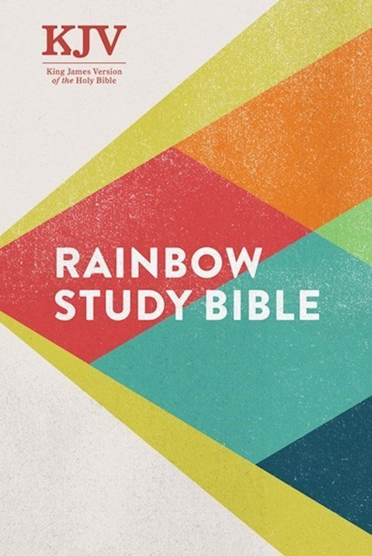 KJV Rainbow Study Bible-Hardcover