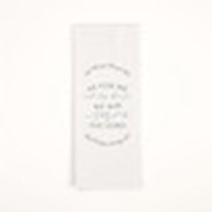 Tea Towel-As For Me And My House (16" x 28")