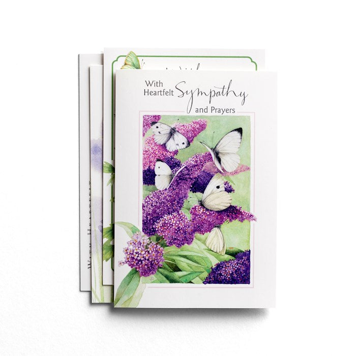 Boxed Card-Sympathy-Marjolein Bastin (Box Of 12)-J3355