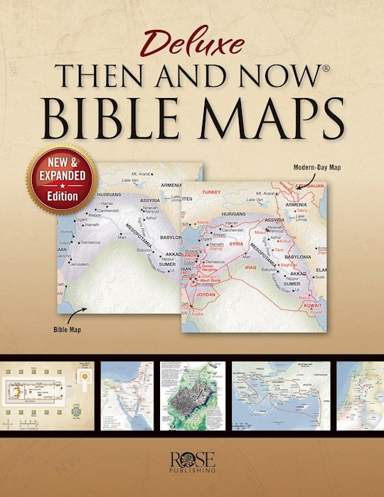 Deluxe Then And Now Bible Maps (New & Expanded)-Softcover