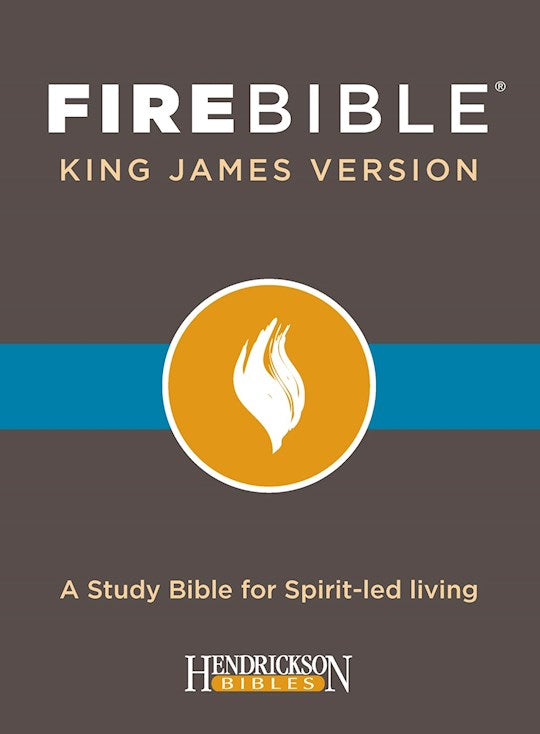 KJV Fire Bible-Black Bonded Leather (Not Available-Out Of Print)