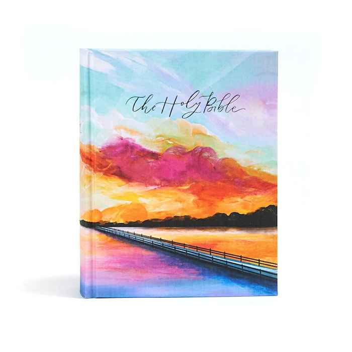 CSB Notetaking Bible Hosanna Revival Edition-Lake Cloth Over Board