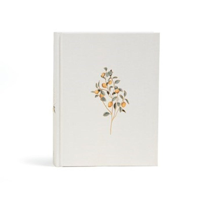 CSB Notetaking Bible Hosanna Revival Edition-Lemons Cloth Over Board