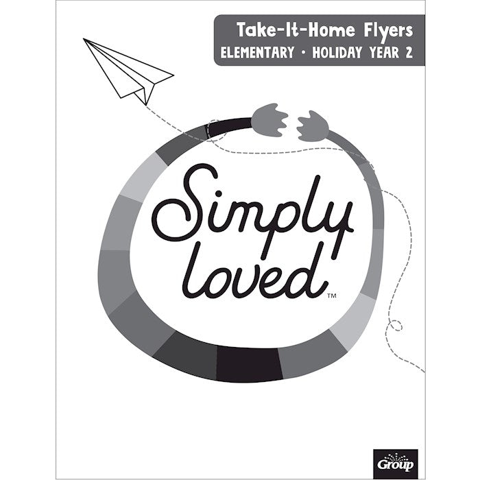 Simply Loved Holiday Elementary Take-It-Home Flyers-Year 2