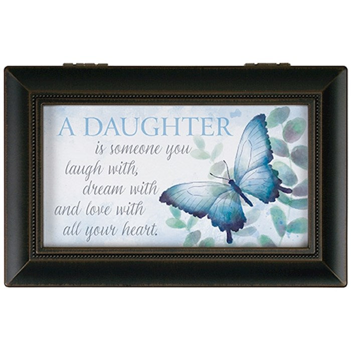 Music Box-Daughter Love/My Favorite Things (6" x 4" x 2.5")