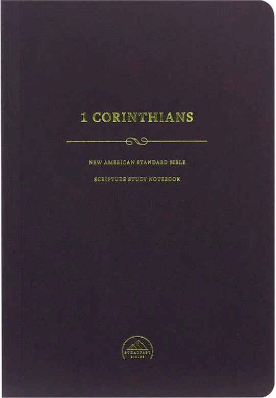 NASB 1995 Scripture Study Notebook: 1 Corinthians-Softcover