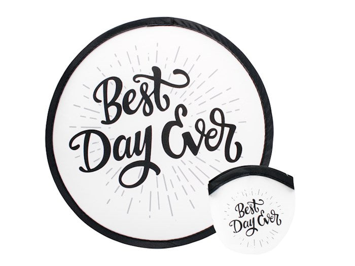 Foldable Hand Fan-Best Day Ever (Pack Of 6)