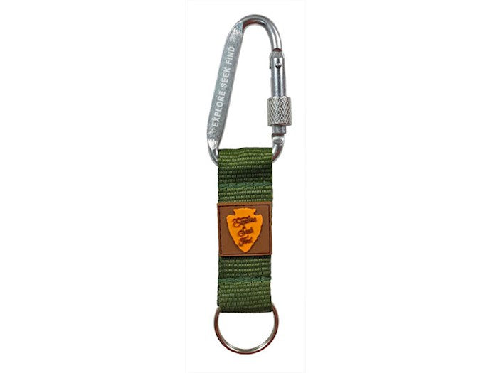 Carabiner Keychain-Explore Seek Find