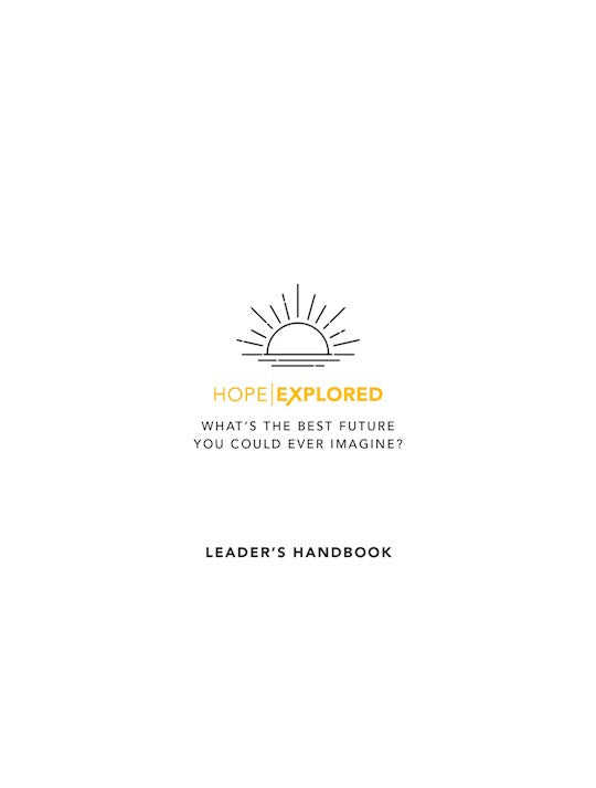 Hope Explored Leader&