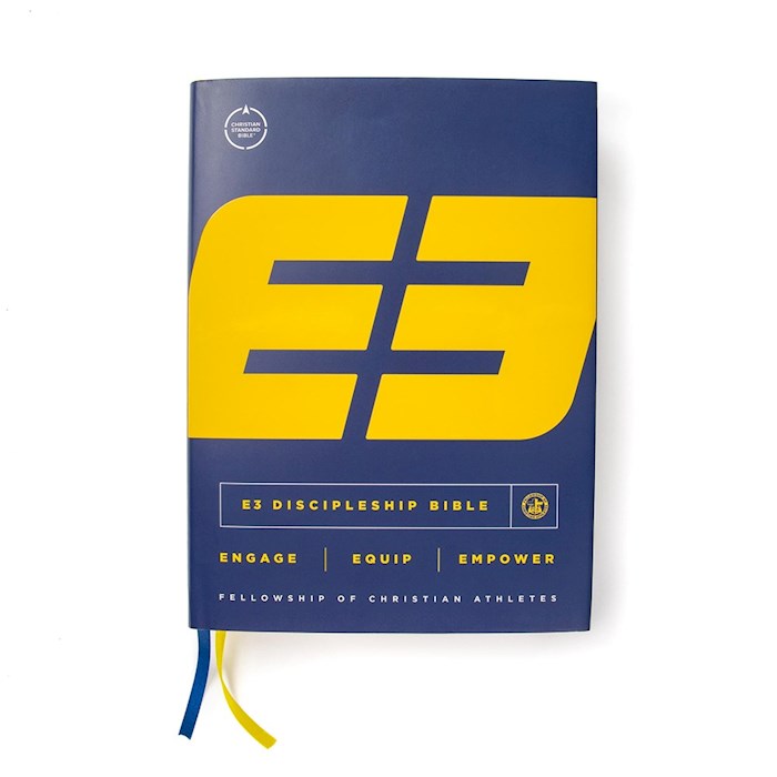 CSB E3 Discipleship Bible-Hardcover Jacketed