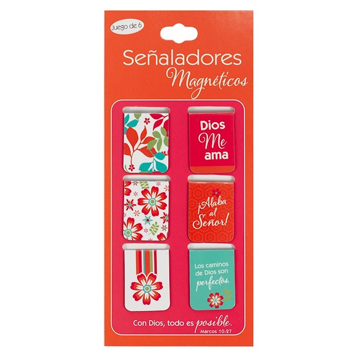 Separadores Magneticos Marcos 10:27 (Magnetic Bookmark-Mark 10:27 (Set Of 6)