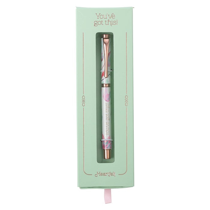Pen in Gift Box-Pink Petals/You&
