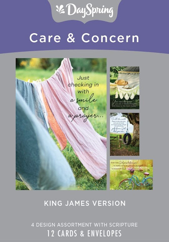 Boxed Card-Care & Concern-Country (Box Of 12)-J7446
