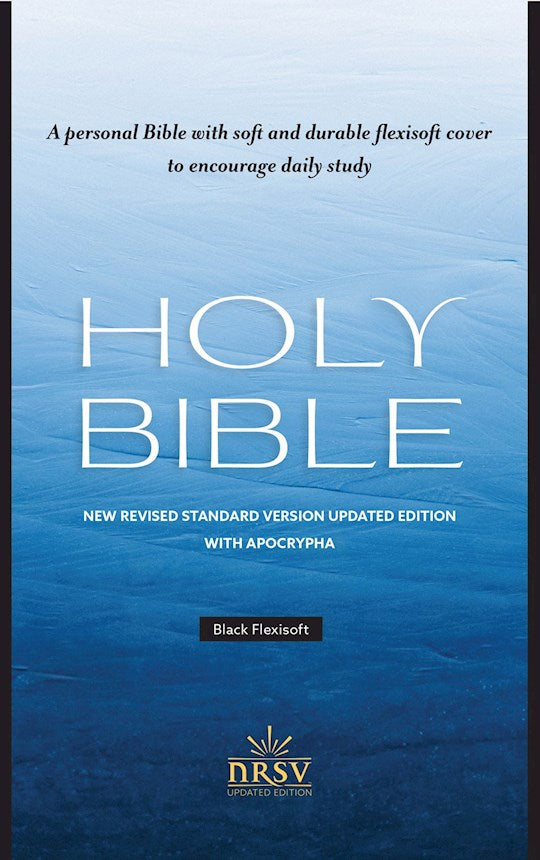 NRSV Updated Edition Holy Bible w/Apocrypha-Black Flexisoft