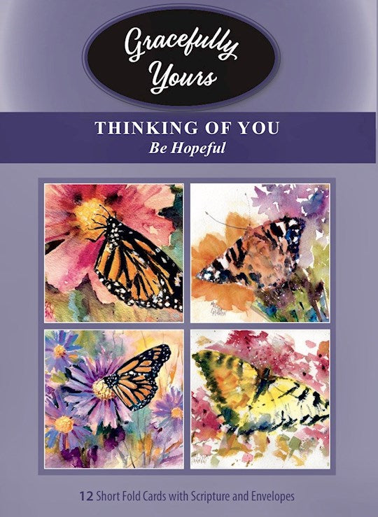 CARD-GRACEFULLY YOURS BE HOPEFUL THINKING OF YOU