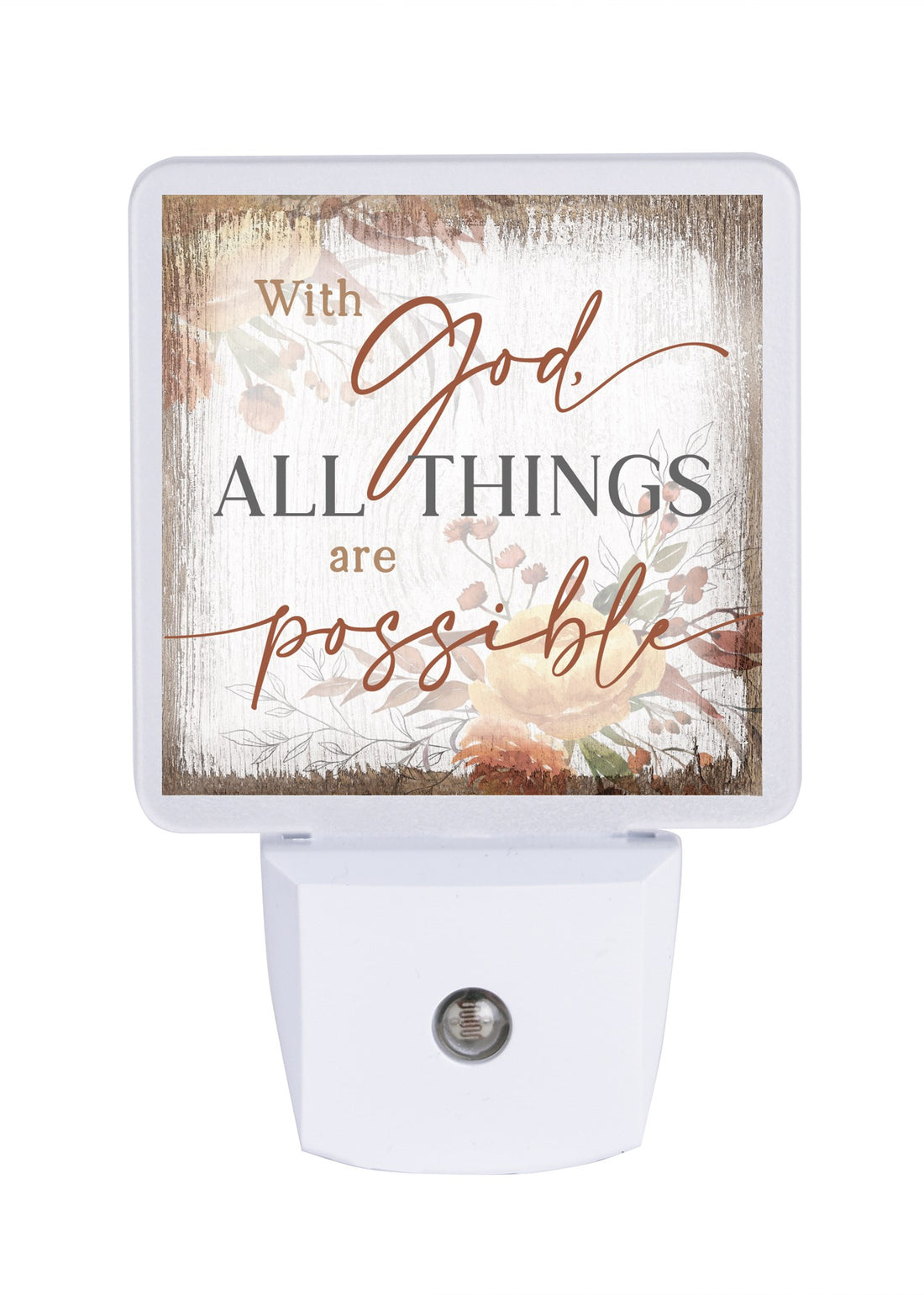 Let Your Light Shine Nightlight-With God