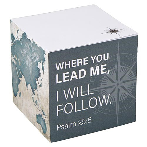 Paper Cube-Where You Lead Me (750 Sheets 3.5" SQ)