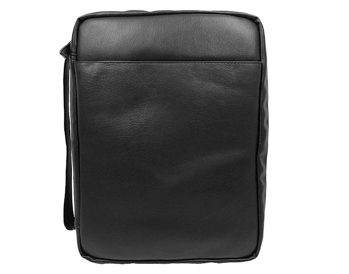 Bible Cover-Imitation Leather-Black-XXL