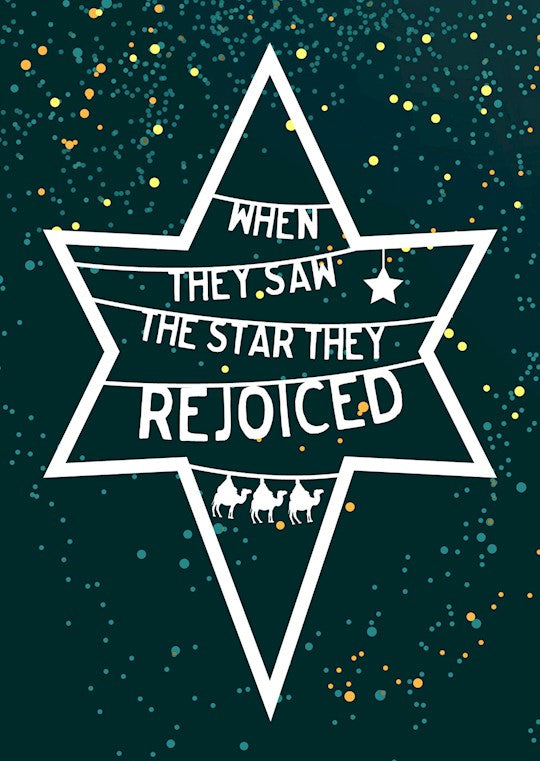 Boxed Cards: Pack of 6 (with env) - When they saw the star