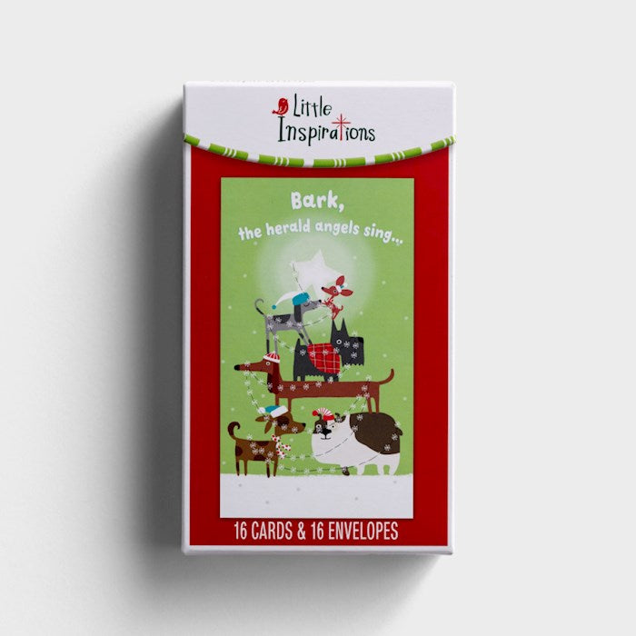 Boxed Card-Christmas-Paw-Some Christmas (Box Of 16)