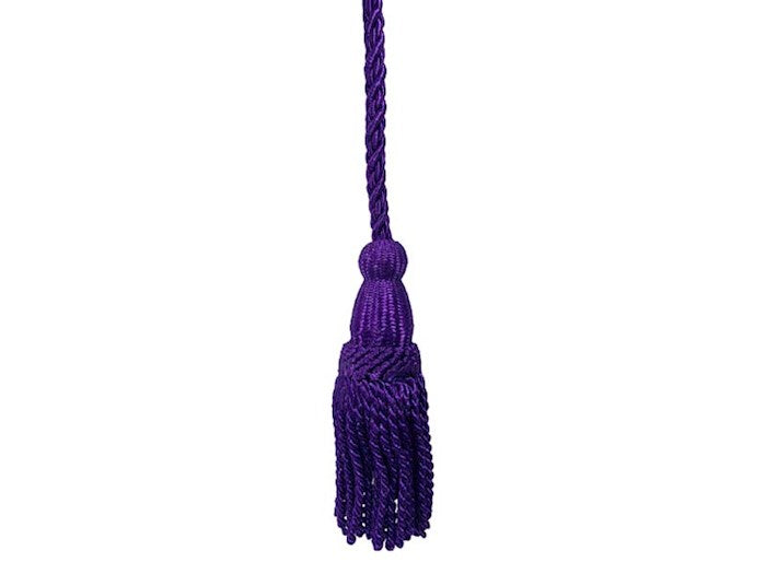 Pew Rope w/Weighted Tassels-Purple (6&