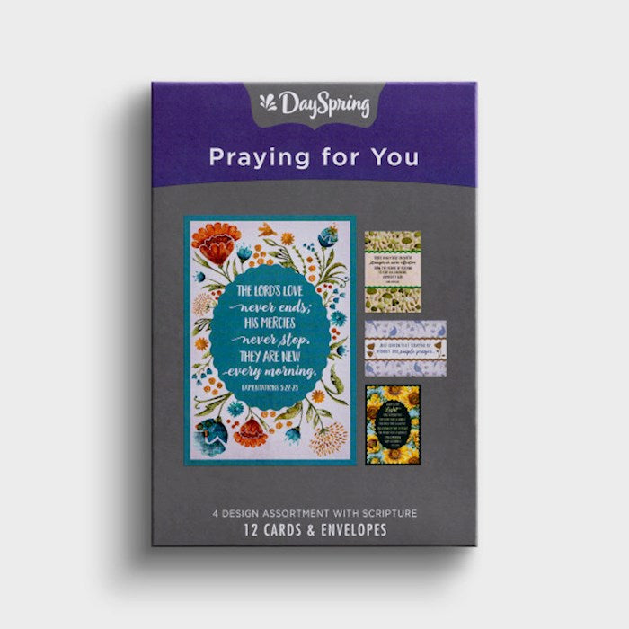 Boxed Card-Pray For You-Praying For You (Box Of 12)-J9176