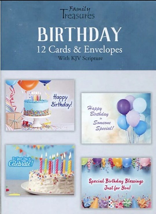 Boxed Card-Birthday-Celebrating You (Box Of 12)