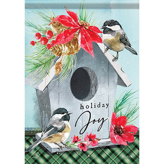 Flag-Garden-Dura Soft-Our Holiday Home/Joy (12.5" x 18")
