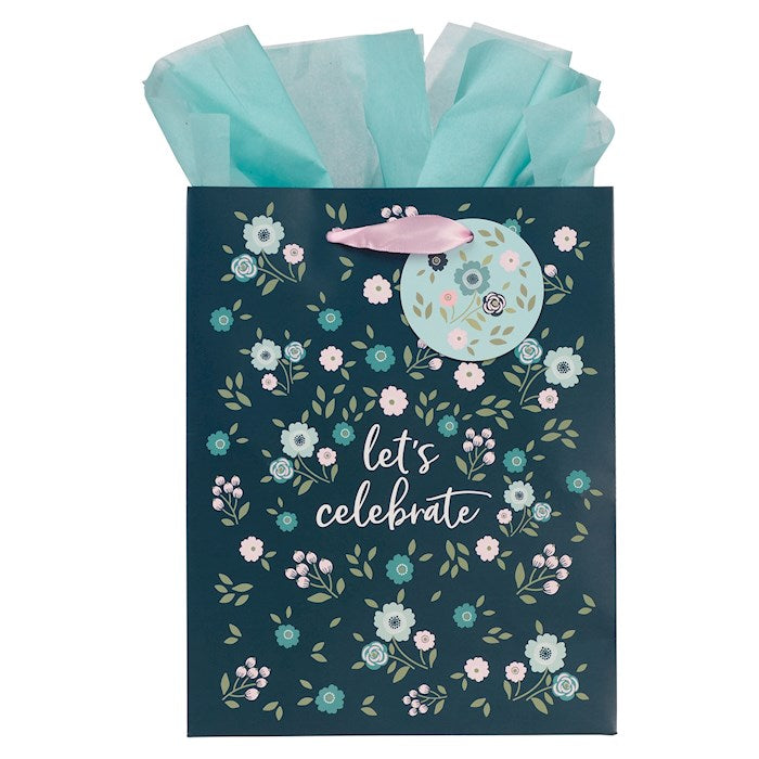 Gift Bag Medium-God is Good/Let&