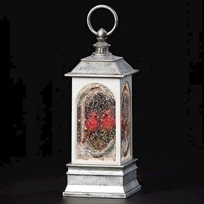 Lantern-LED-Swirl-Cardinal-Pewter (9.25"H)