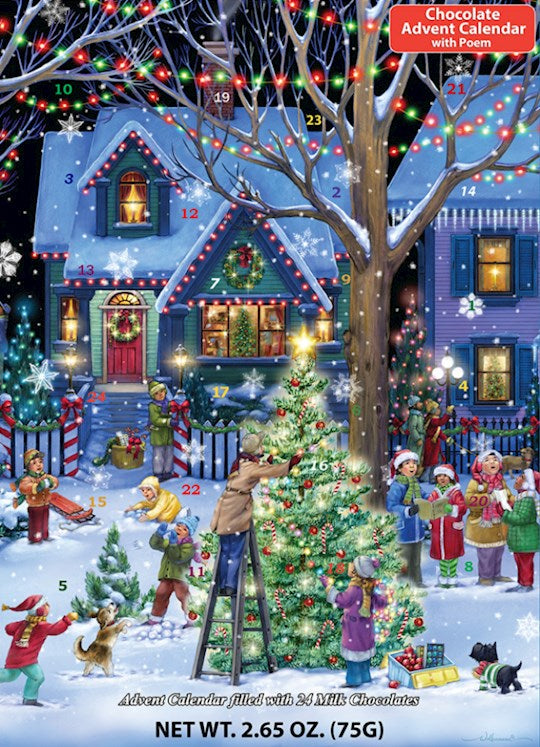 Chocolate Calendar-Advent: Christmas Cheer (10 x 13.75)