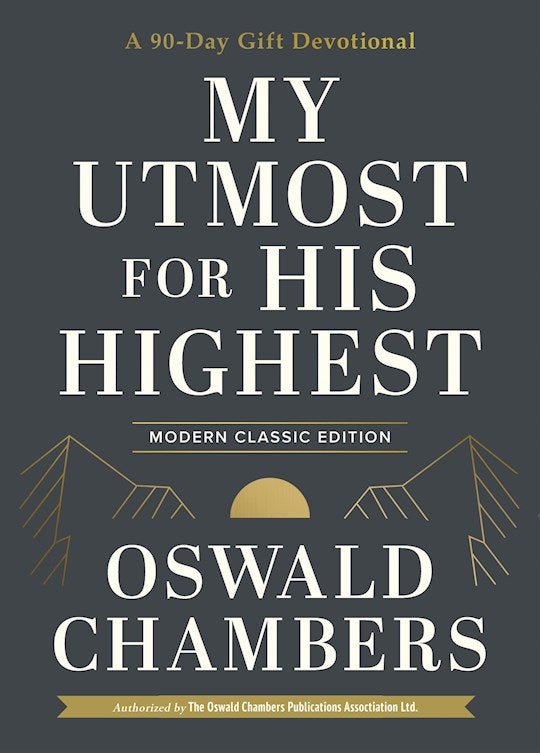 My Utmost For His Highest