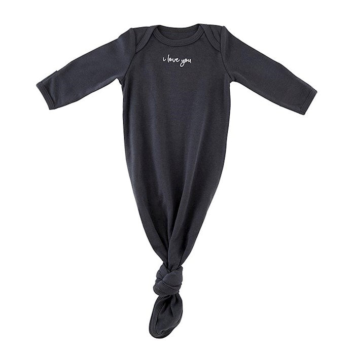 Newborn Knotted Gown-I Love You (0-6 mths)