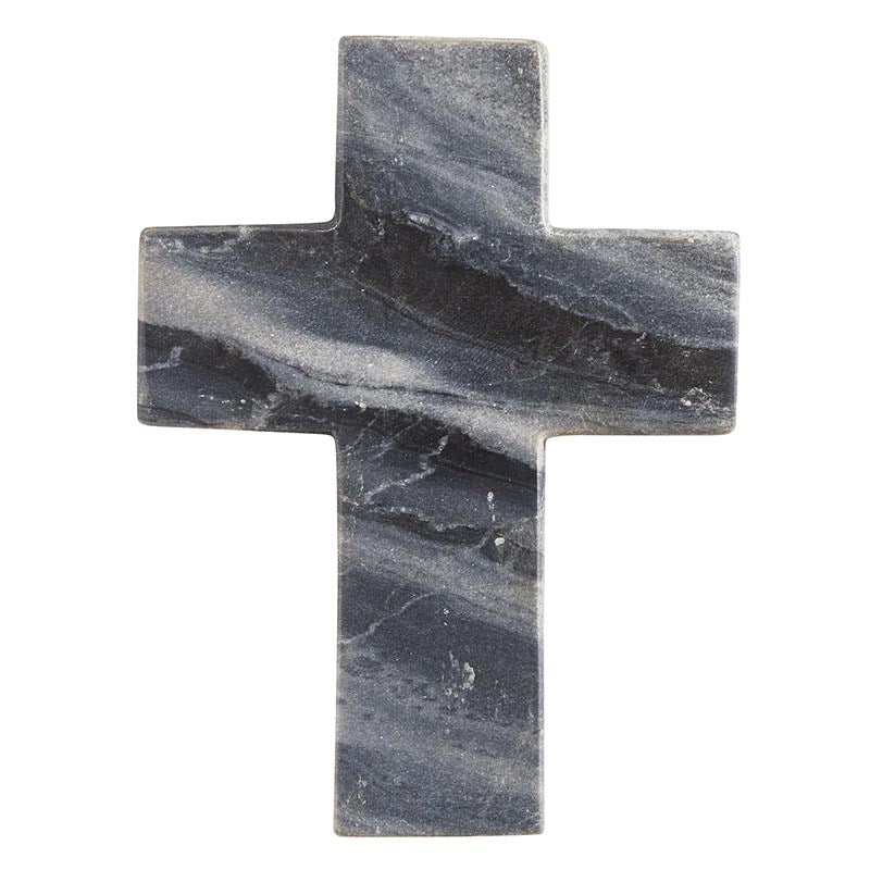 Marble Cross-Grey (6" x 4.5" x 1")