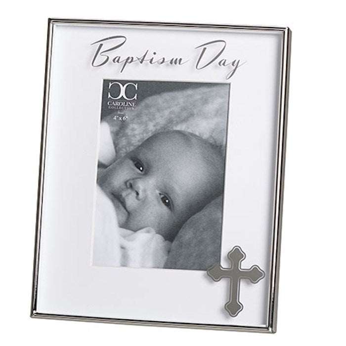 Frame-Baptism Floating Frame (Holds 4x6 Photo)