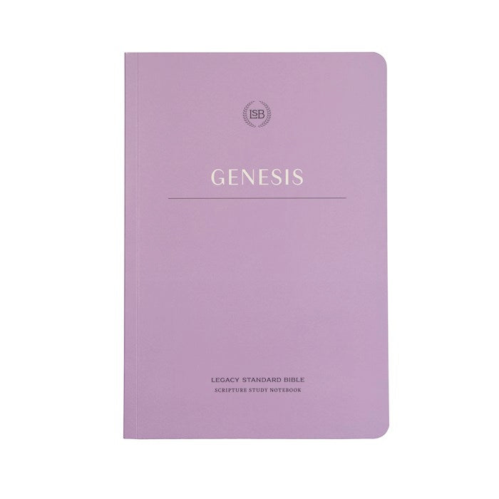 LSB Legacy Standard Bible Scripture Study Notebook: Genesis-Softcover