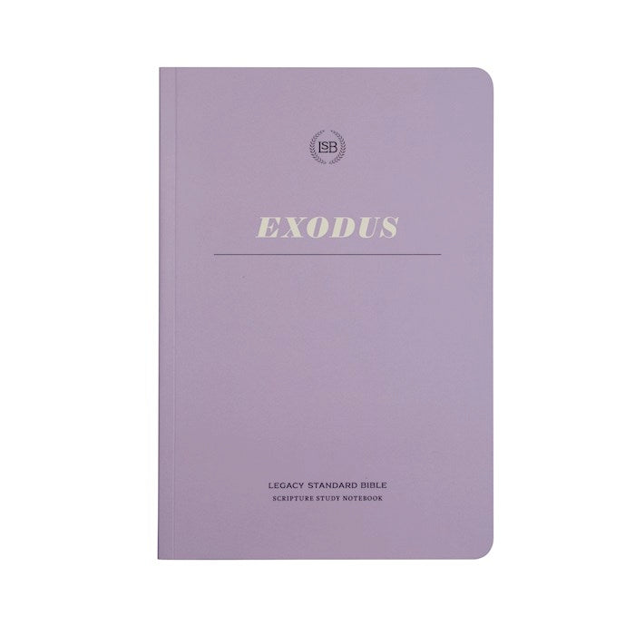 LSB Legacy Standard Bible Scripture Study Notebook: Exodus-Softcover