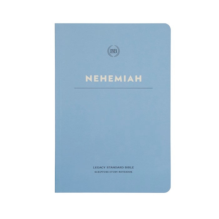 LSB Legacy Standard Bible Scripture Study Notebook: Nehemiah-Softcover