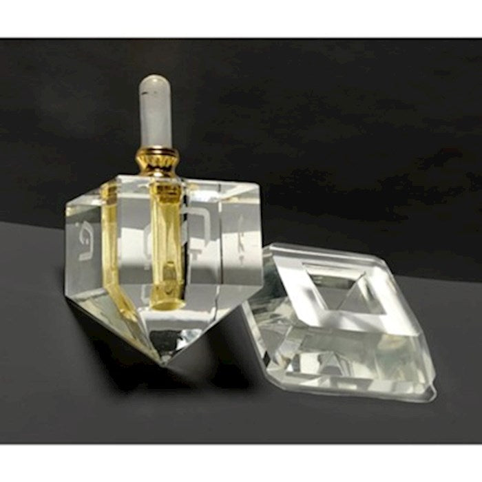 The Miracle Dreidel With Vial Of Oil-Crystal (
