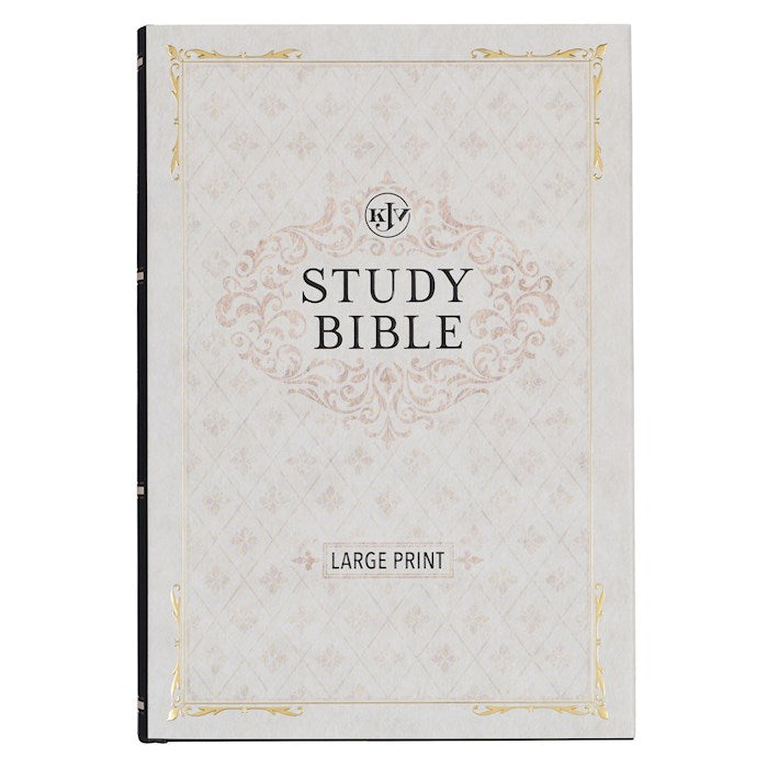 KJV Study Bible/Large Print-Black Hardcover