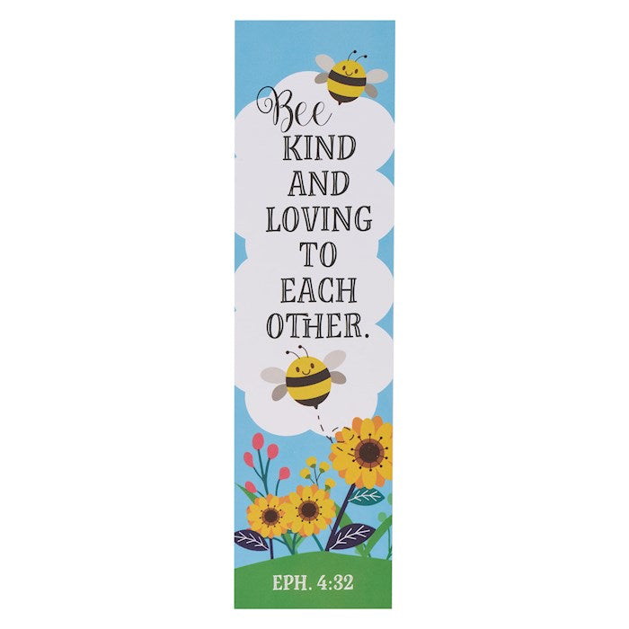 Bookmark-Garden/Bee Kind Eph. 4:32 (Pack Of 10)