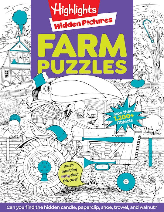 Farm Puzzles (Highlights Hidden Pictures)
