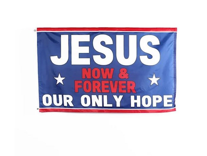 Flag-Jesus Our Only Hope (3&