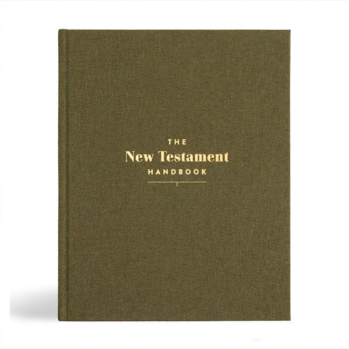 The New Testament Handbook-Sage Cloth Over Board