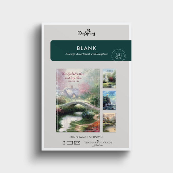 Boxed Card-Blank-Thomas Kinkade (Box Of 12)