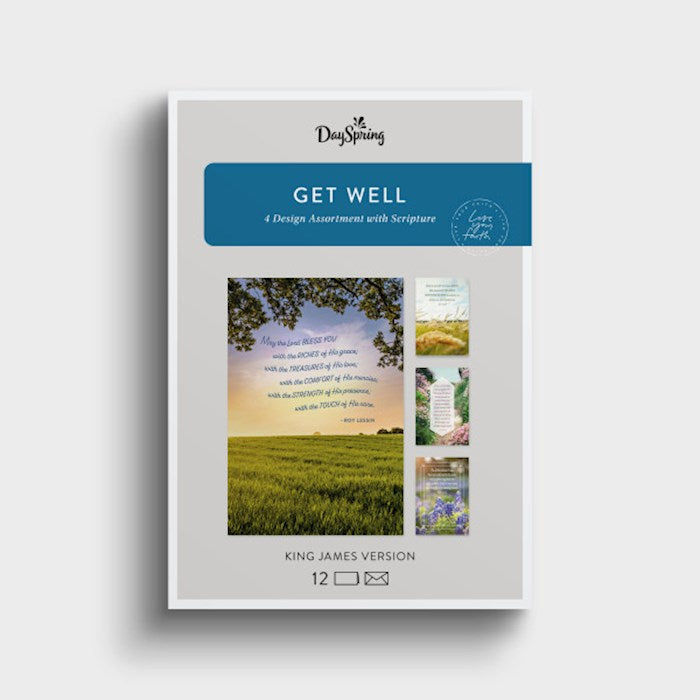 Boxed Card-Get Well-Roy Lessin-Landscapes-U1206