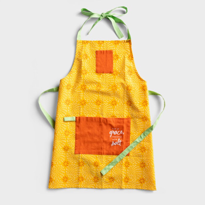 Apron-Grace & Salt (31.5" x 27")