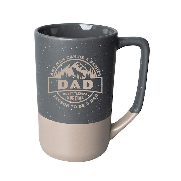 Designer Mugs-Pebble-Any Man Can Be A Father