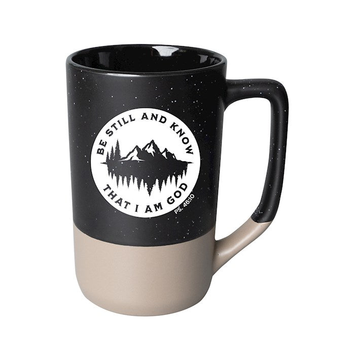 Designer Mugs-Pebble-Be Still And Know (Psalm 46:10)
