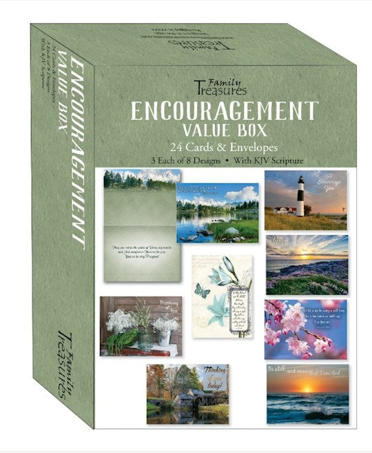 Boxed Card-Encouragement-Value Box (Pack Of 24)